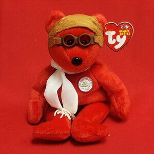 Ty Beanie Baby Bearon The Bear Plush Stuffed Animal 2003